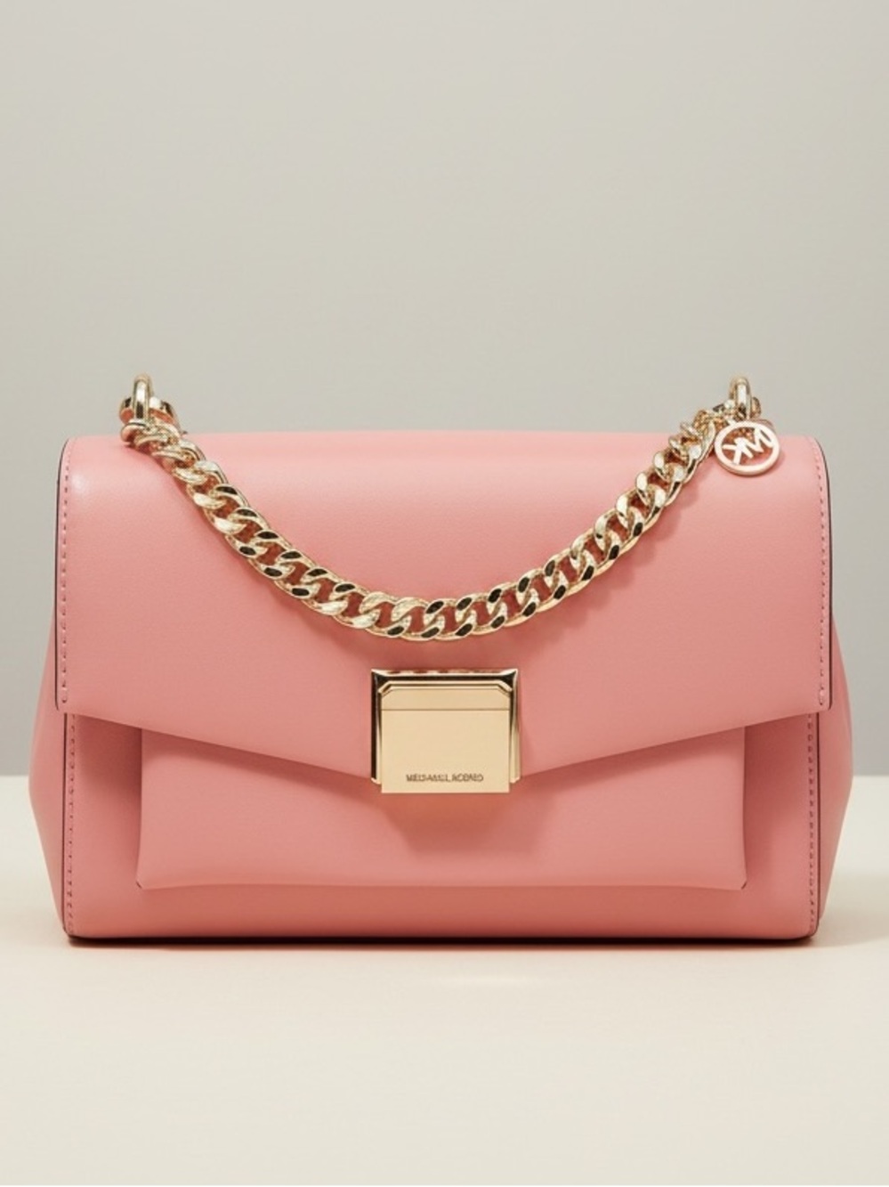 Michael Kors Lita Medium Leather Crossbody Bag